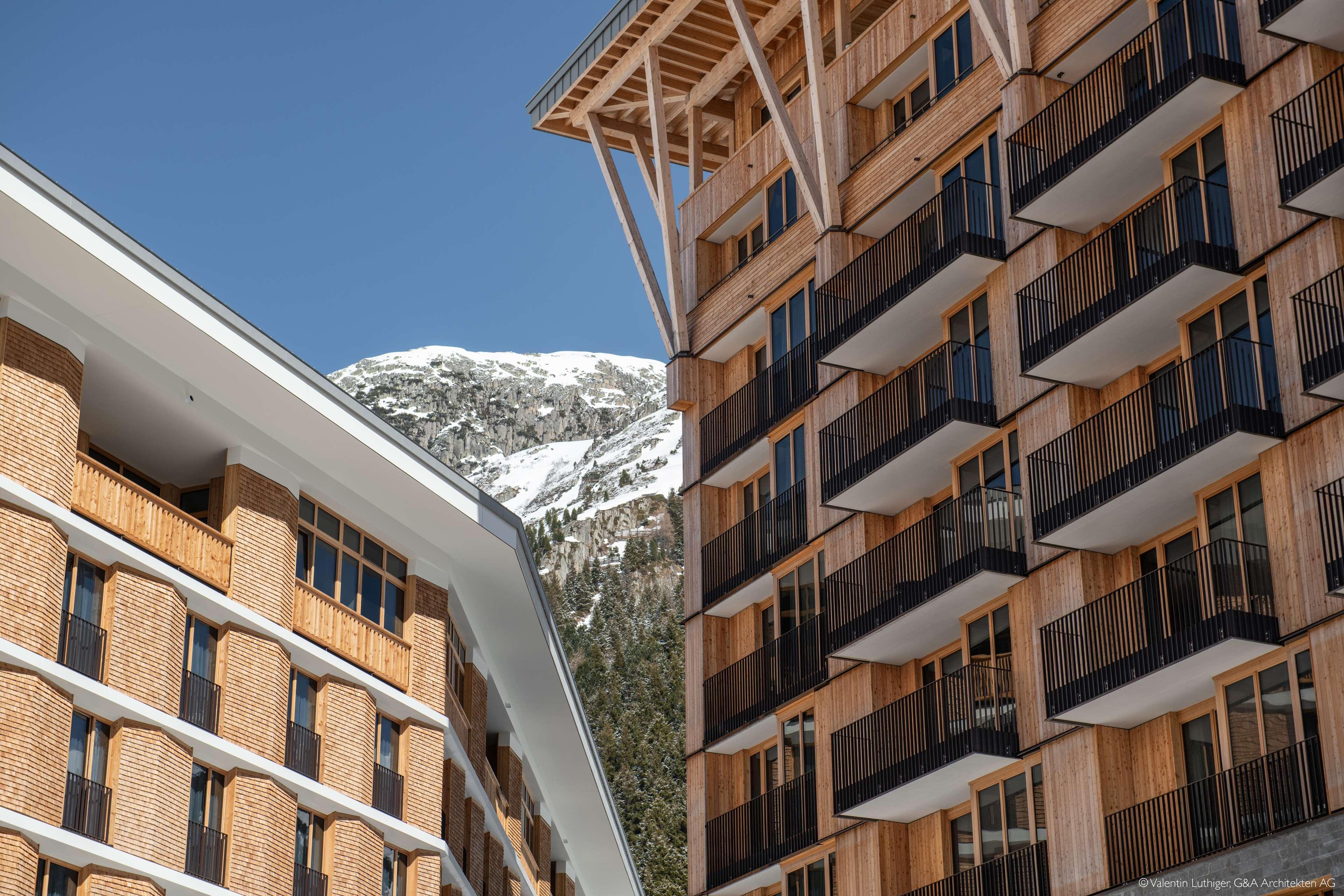 Radisson Blu Hotel Reussen, Andermatt Exterior foto