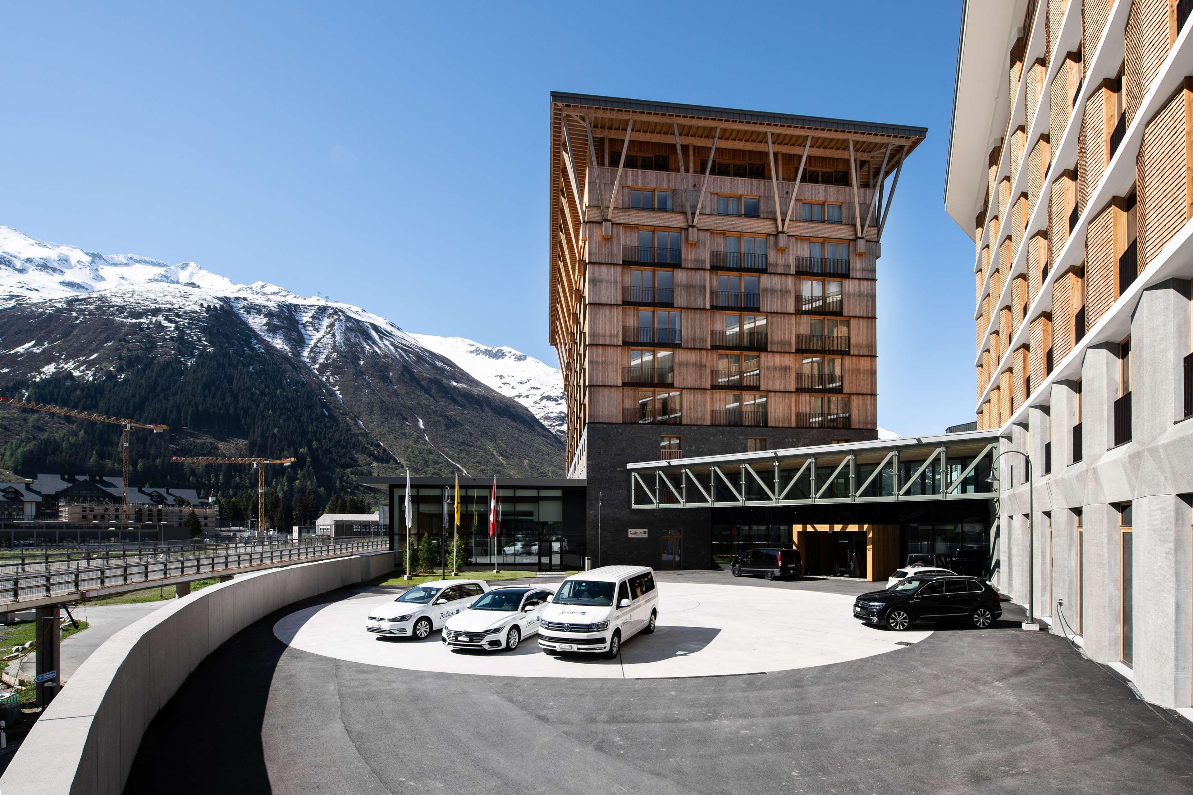 Radisson Blu Hotel Reussen, Andermatt Exterior foto